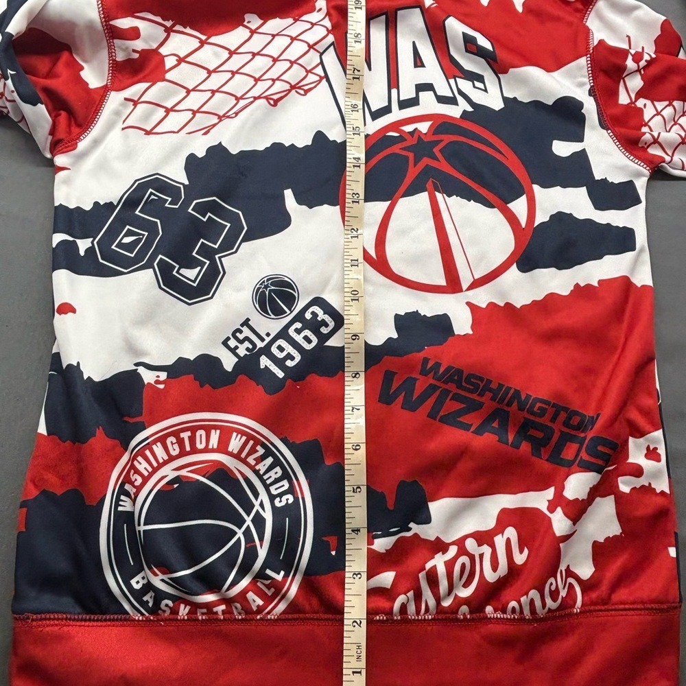 Washington‎ Wizards Youth Hoodie  Basketball Graphic 63 S CH P 8
